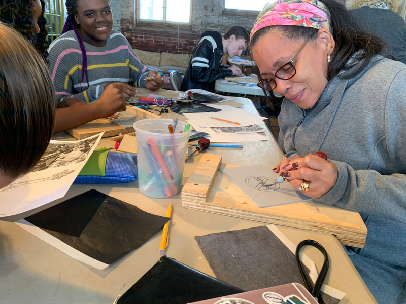The Hate U Give: Printmaking Workshop with Jen Berger