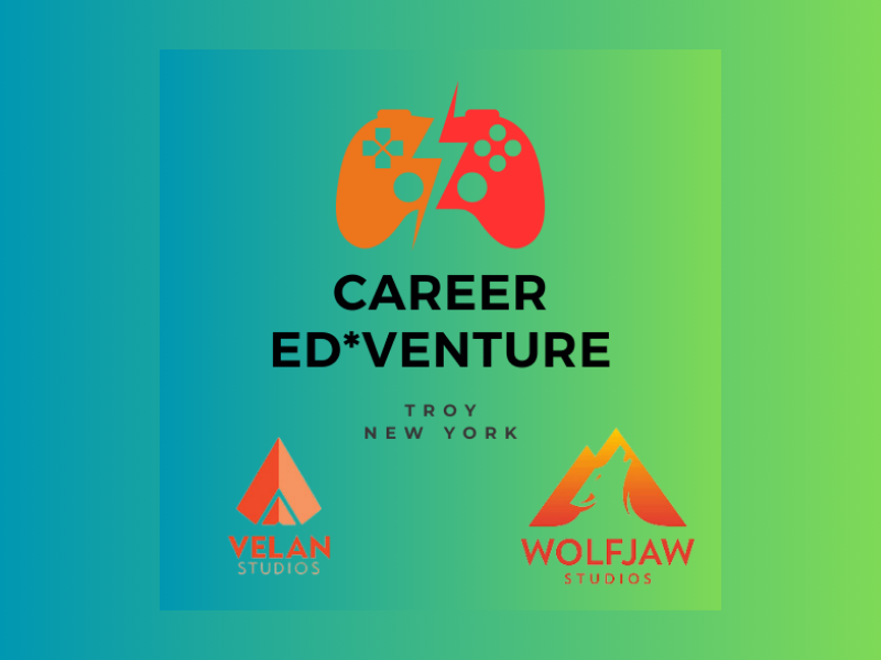 Career Ed*Venture Troy, New York Game Studios (Wolfjaw + Velan)